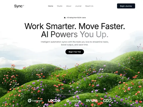 Stellar AI — AI Startup website design showcase